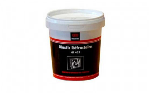 603.047 - MASTIC REFRACTAIRE 1500°C 1.2 KG HT422