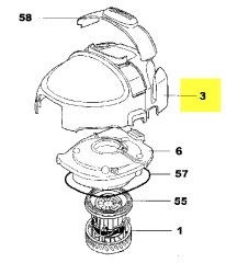 21875402 - COUVERCLE PARTI MOTEUR