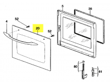 337219206 - VITRE EXTERIEURE DE FOUR