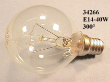 34266 - Ampoule four e 14 40 w 230 v 300°