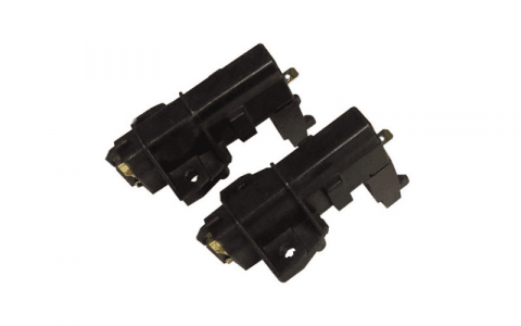 ECSiNG Balais Charbon Moteur 2 Paires - 17x13x7mm - Compatible Scie Table Scheppach HS 110 - Arrêt Auto
