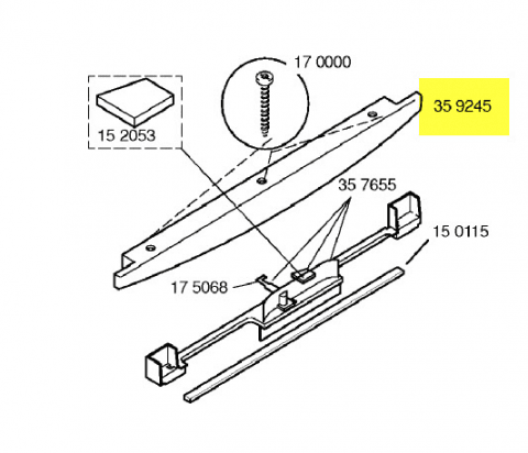 00359245 - POIGNEE PORTE DE FOUR