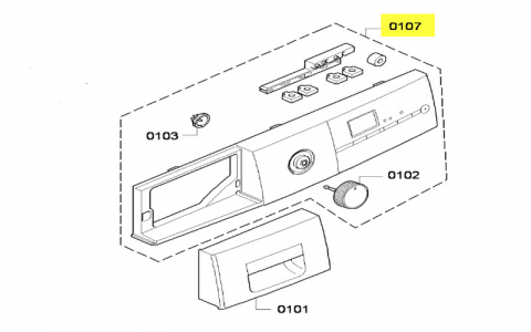 00671426 - TABLEAU DE BORD COMPLET SANS POIGNEE