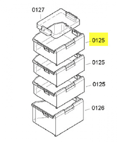 00448990 - TIROIR CONGELATION