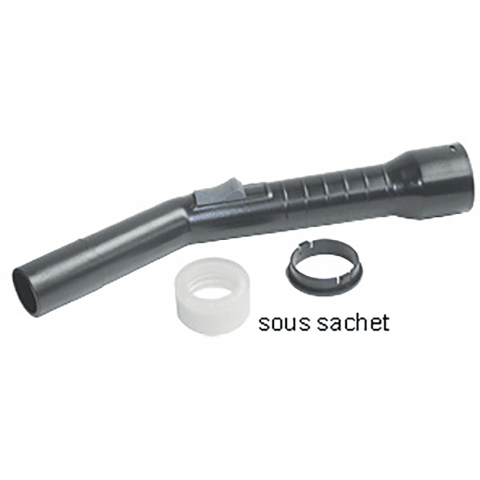 50301 - POIGNEE DE FLEXIBLE D'ASPIRATEUR D.32MM+CLIPS