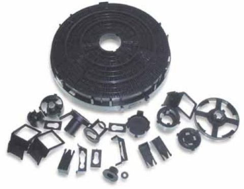 F121780 - FILTRE CHARBON UNIV + 18 PIECES DE FIXATION