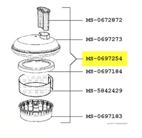 MS-0697254 - CENTRIFUGEUSE