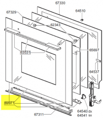 692531839 - ENSEMBLE VITRE EXTERIEURE DE PORTE