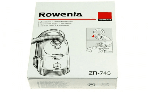 ZR745 - SACHET DE SACS ROWENTA DYMBO ( X6)