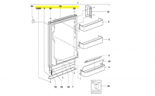 293682601 - PORTE REFRIGERATEUR COMPLETE SERVICE