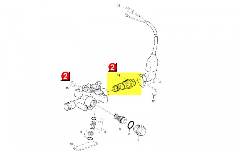 45532680 - PISTON PILOTE COMPLET