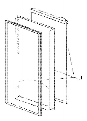 67894 - PORTE COMPLETE REF AVEC JOINT