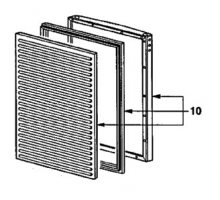 43X5719 - Porte congelateur complete