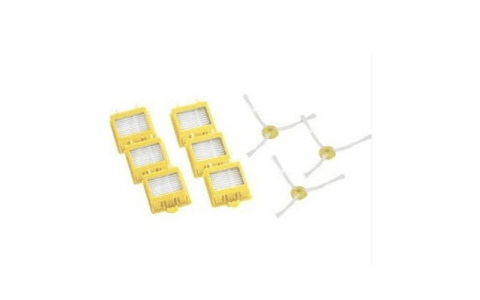 ACC239 - PACK 6 FILTRES ET 3 BROSSES LATERALES