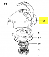 21875402 - COUVERCLE PARTI MOTEUR