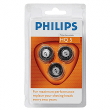 HQ5/40 - Tetes de rasoir philips hq5 pack de 3