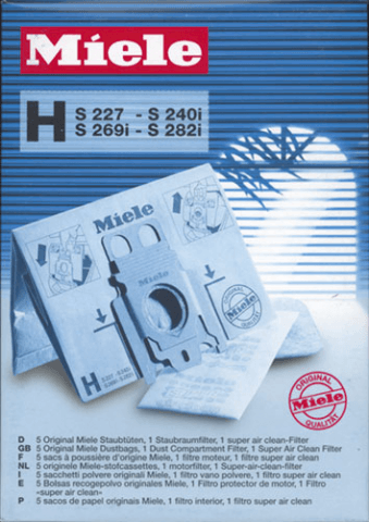 2046318 - SACHET DE SACS (X5) 227-240 H MIELE