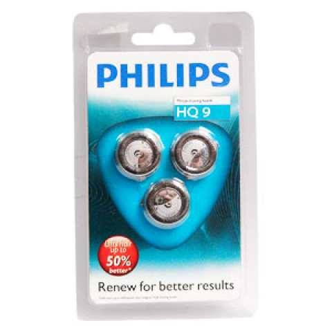 HQ9/50 - TETES DE RASOIR PHILIPS HQ9 PACK DE 3
