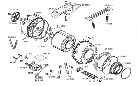 00773699 - TAMBOUR COMPLET AVEC CROISILLION 215113