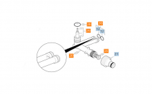 90017820 - KIT PIECES DE RECHANGE COTE ASPIRATION