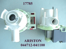 17785 - Pompe de vidange  lave vaisselle ariston