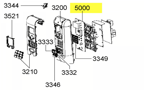 480120100359 - PLATINE DE CONTROLE COMPLETE