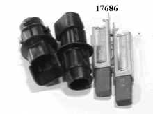 17686 - Charbon moteur whirlpool kit de 2