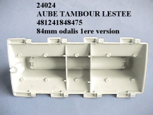 24024 - Aube de tambour lestee 84 mm odalis