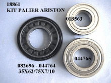 18861 - Kit palier ariston roulement + joint