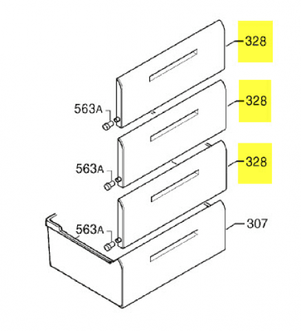 224462031 - PORTE FACADE CONGELATEUR