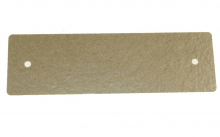 480120100672 - PLAQUE MICA GUIDE ONDES 130 X 40 MM