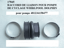 17845 - Raccord de liaison pompe cyclage whirlpo