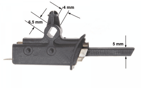 5759503 - JEU DE CHARBONS MOTEUR SELNI 5 X12. 5X23