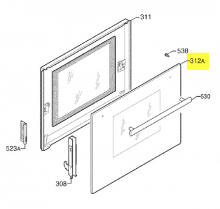 357859248 - Vitre de porte exterieure