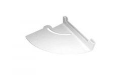 800501105_DB - SUPPORT VISIERE  DROIT BLANC