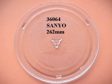 36064 - Plateau micro ondes diametre 262 mm