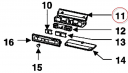 75X3259 - BOITIER COMMANDES REPERE 11