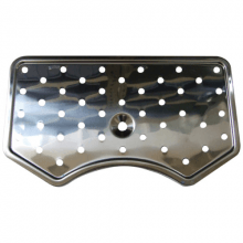 996500026107 - GRILLE PERFOREE INOX REPOSE VERRE