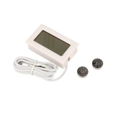F157722 - THERMOMÈTRE DIGITAL ALTERNATIF BLANC -50° TOT +70°