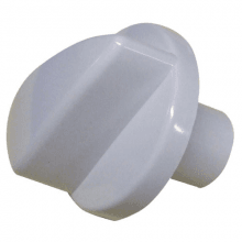 C00114514 - Bouton bruleurs gaz blanc