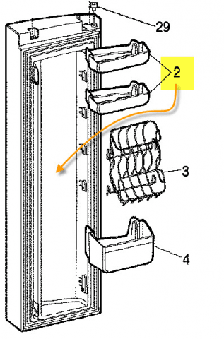 C00266230 - BALCONNET DE PORTE