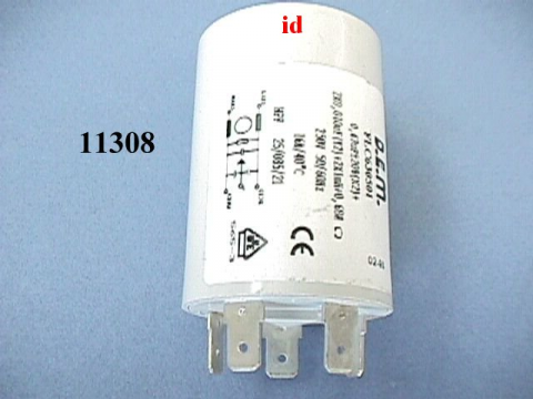11308 - Filtre antiparasite 0.47 µf 250 v 55x415
