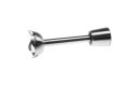 MS-0A16930 - PIED MIXER INOX GRIS