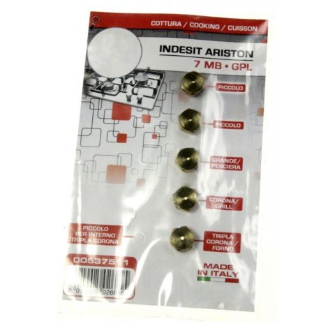 00537511 - SACHET INJECTEUR GAZ BUTANE Ø 7 MM