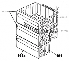 41014139 - Panier congelation central et superieur