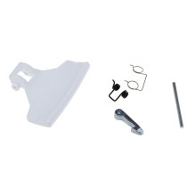 4055186631 - POIGNEE DE PORTE BLANCHE