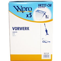 3032 - SACHET DE 6 SACS POUR VK 130/131 KOBOLD