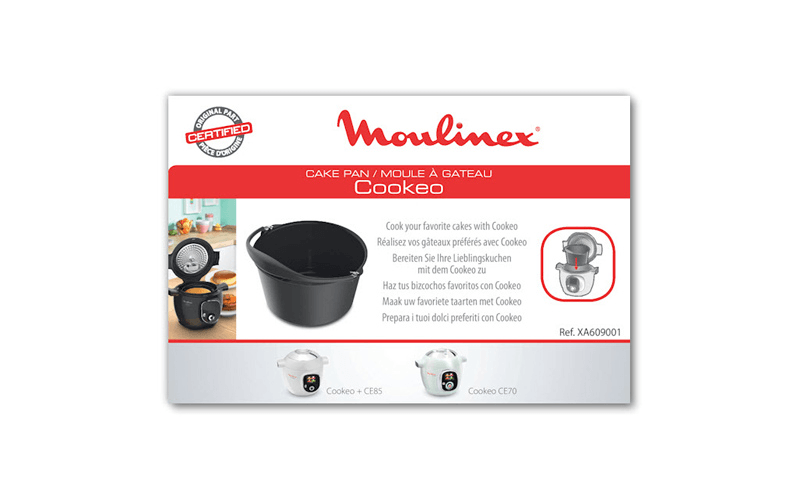 MOULE A GATEAU POUR COOKEO XA609001 - Cdiscount Electroménager