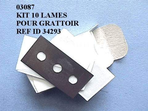 03087 - Lames pour grattoir vitroceramique