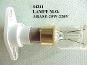 34211 - Lampe micro ondes abase 25 w 230 v